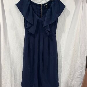 H&M v-neck midi dress